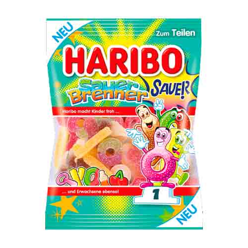Жев.мармелад Haribo Sauer Brenner   160гр