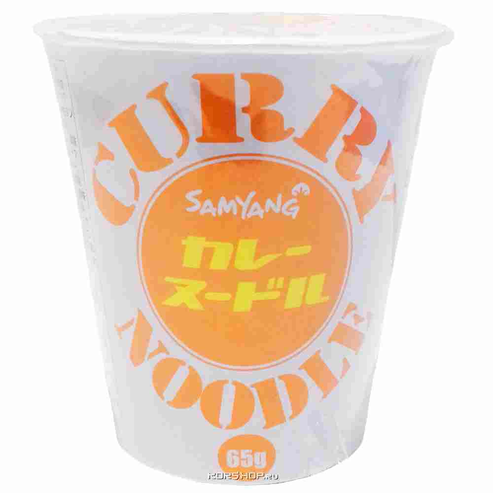 Лапша Samyang Curry CUP Ramen 65гр.