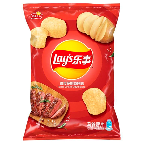 Чипсы Lay's Texas Grilled BBQ Flavor   70гр