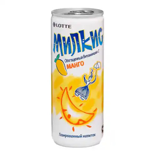 Газ.напиток Lotte "Milkis Mango"   250мл
