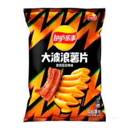 Чипсы Lay's Big Wave Grilled Pork   70гр