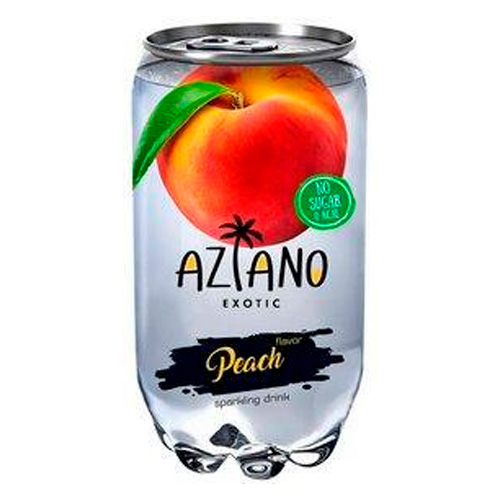 Газ.напиток Aziano Peach   350мл