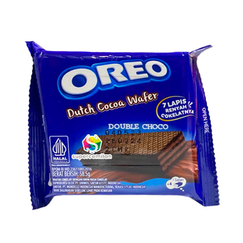 Вафли Oreo Dutch Doubble Choco   58,5гр