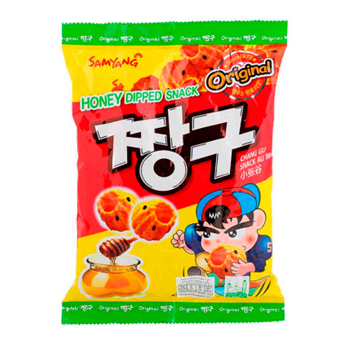 Снек Samyang Chan Gu со вкусом мёда   115гр