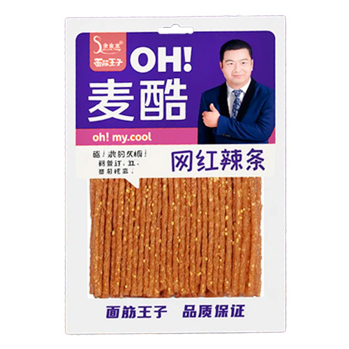 Снек Yujinlong острые полоски мучные Maiku   172гр