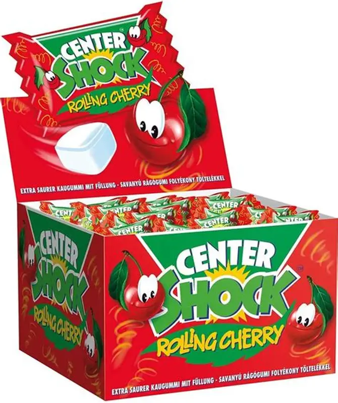 Жев.резинка Center Shock Rolling Cherry   4гр