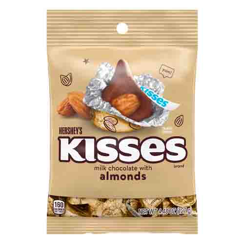 Шоколад HERSHEY'S Kisses with Almond 127гр   127гр