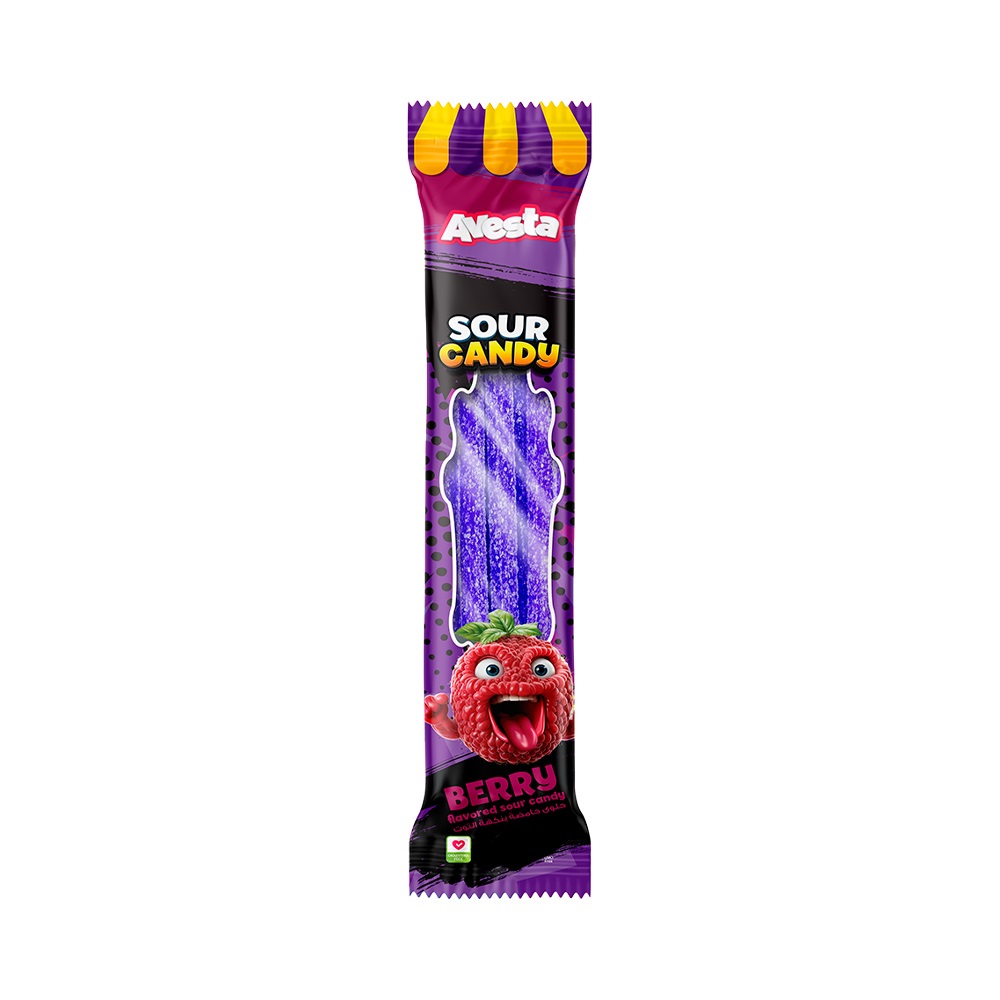 Жев.мармелад AVESTA Sour Candy Berry   18гр