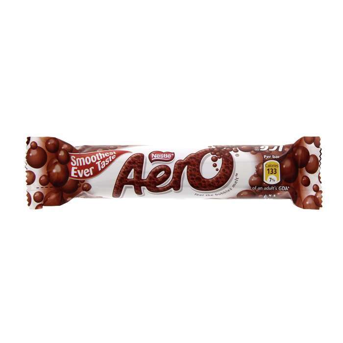 Шоколадный батончик Aero Milk   24гр