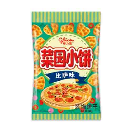 Печенье Cai Yuan Крекеры со вкусом пиццы 80гр