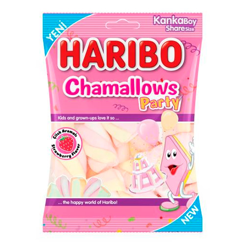 Маршмеллоу Haribo Chamallows Party   70гр
