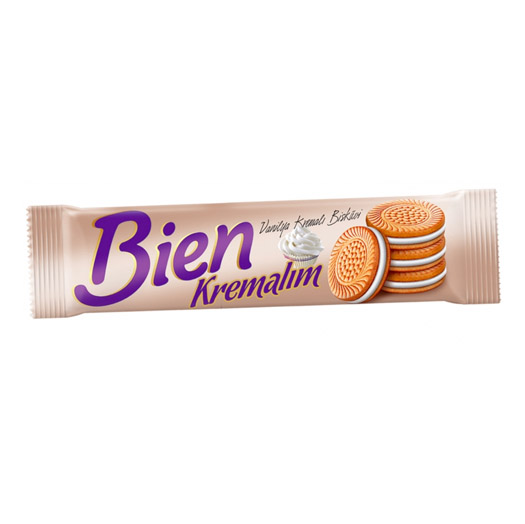 Печенье сендвич BIEN CREMALIM VANILA 75 гр