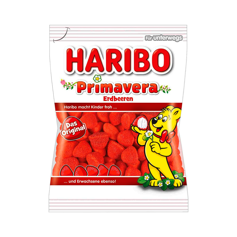 Жев.мармелад Haribo Primavera Erdbeeren   100гр