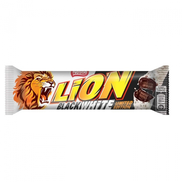 Батончик Nestle Lion Black&White   42гр
