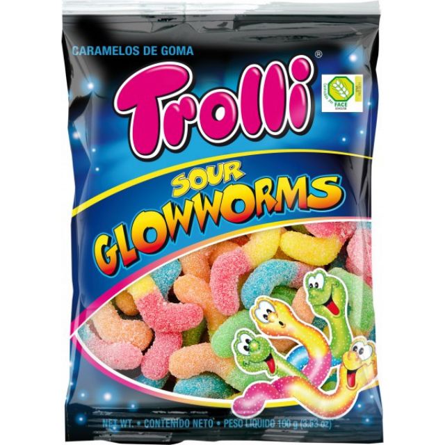 Жев.мармелад Trolli Кислые червячки   100гр