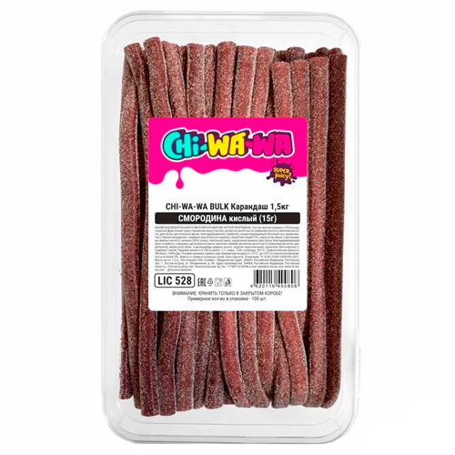 Мармелад Chi-Wa-Wa Bulk Currant Sour Belt 1500гр