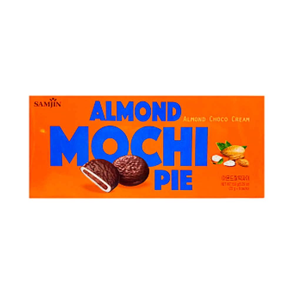 Рисовое пирожное Моти Samjin Almond Choco Cream   150гр