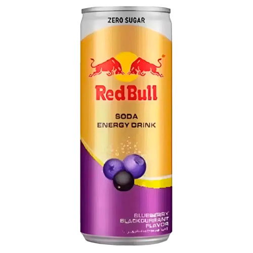 Энергетический напиток RedBull Blueberry Blackcurrant   250мл