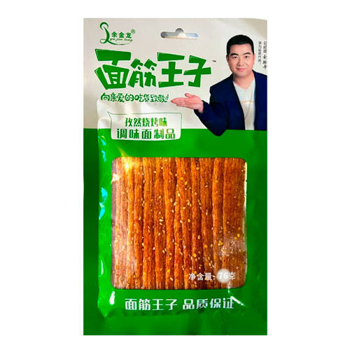 Снек Yujinlong острые со вкусом Барбекю   76гр