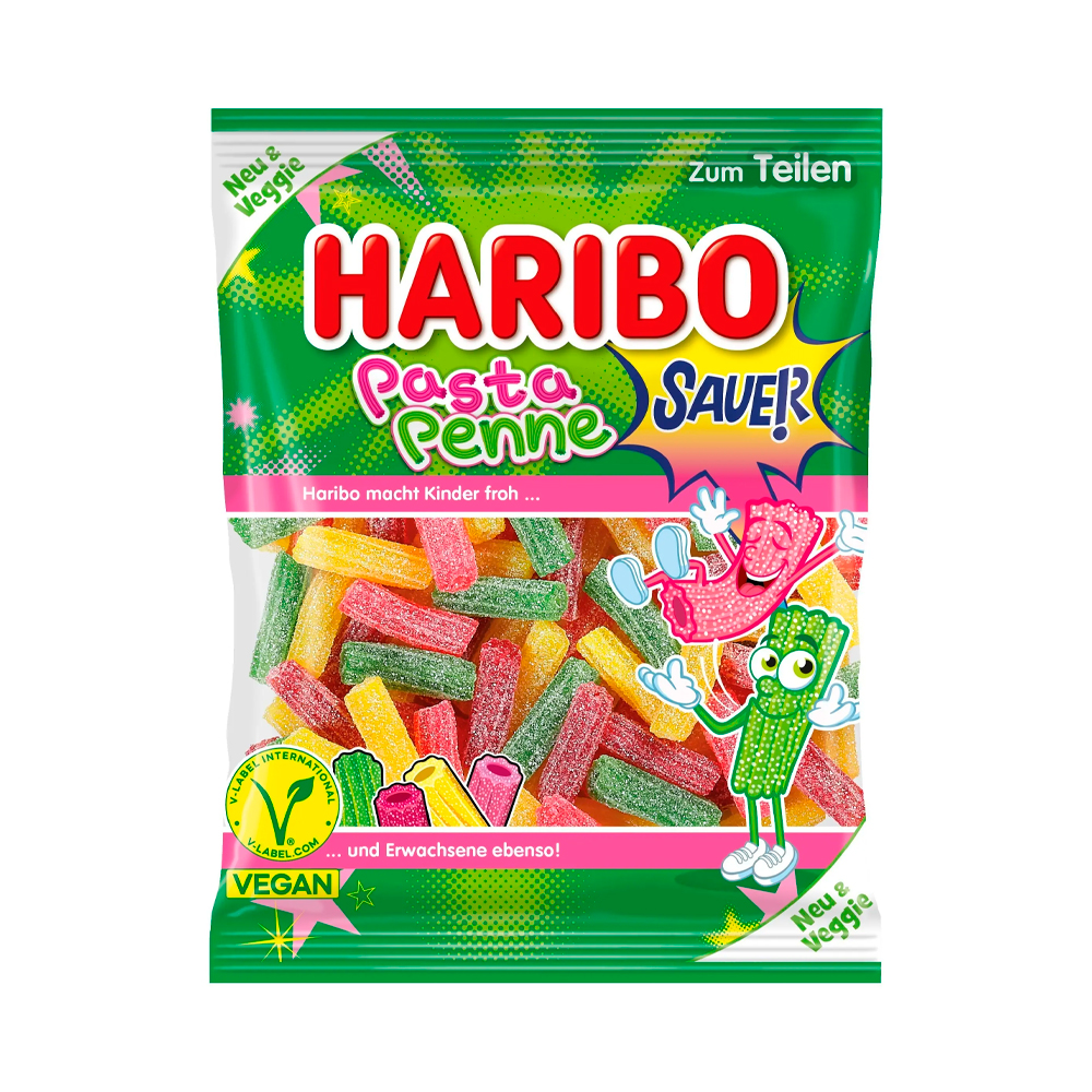 Жев.мармелад Haribo Pasta Penne Sauer   160гр