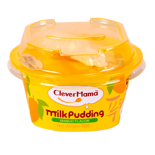 Молочный пудинг CleverMama Milk Pudding Mango   70гр