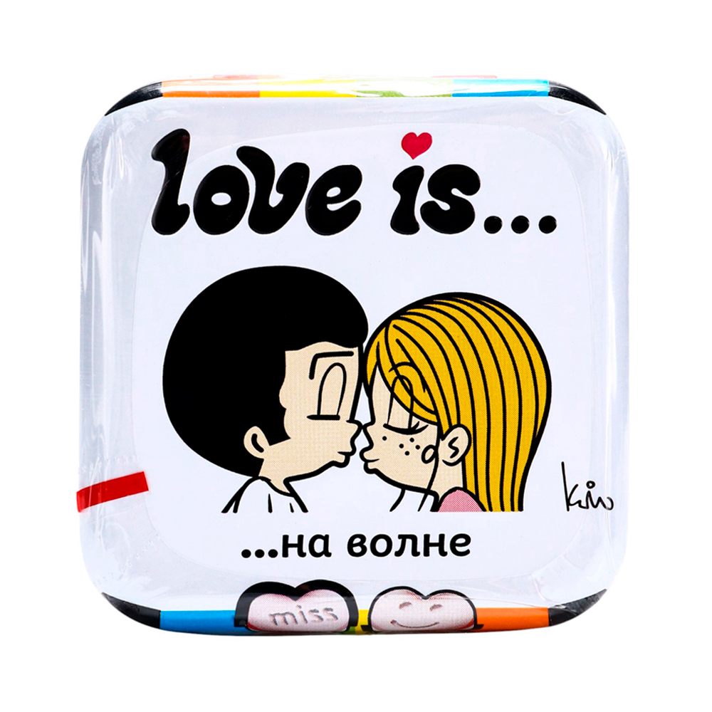Конфеты Love is в форме сердца со вкусом арбуза   20гр