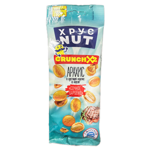 Арахис ХрустNut в хрустящей корочке сочное барбекю   50гр