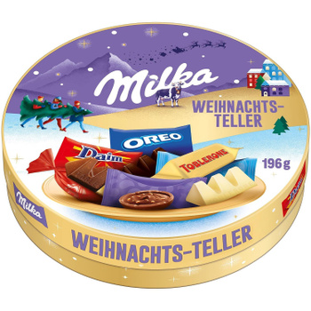 Milka WEIHNACHTS-TELLER ассорти 196гр