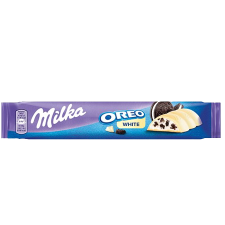 Шоколадный батончик Milka & Oreo White   41гр
