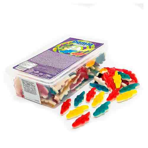 Жев.мармелад Damla Gummy Crocodile (7,5гр)    1 000гр