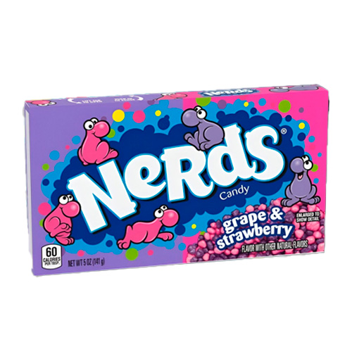Конфеты Nerds Grape & Strawberry   141гр