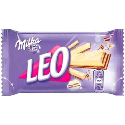 Шоколадный батончик Milka Leo White   33гр