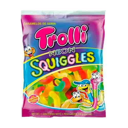 Жев.мармелад Trolli Neon Worms   100гр