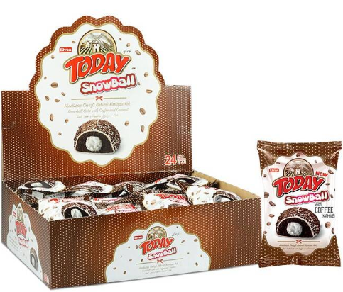 Пирожное Today Snowball Coffee   35гр