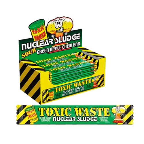 Жев.конфета Toxic Waste Nuclear sludge Apple    20гр