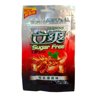 Конфеты Sugar Free Кола-Мята 15гр Китай
