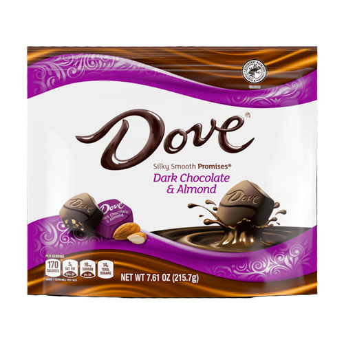 Шоколад Dove Promises Dark Chocolate & Almond   215,7гр