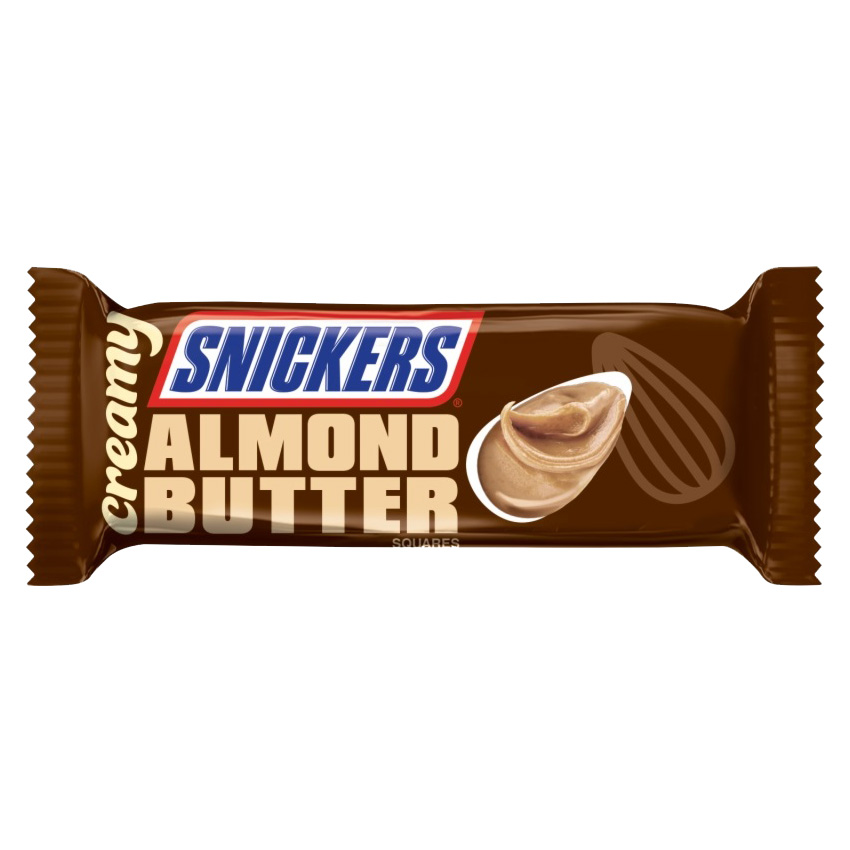 Шоколадный батончик Snickers Creamy Almond Butter 39,7гр   39,7гр