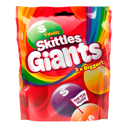 Драже Skittles Giants Fruits 141гр