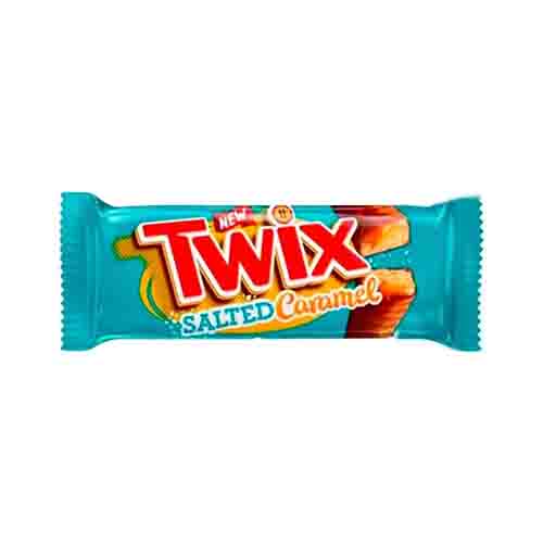 Шоколадный батончик Twix Salted Caramel   46гр