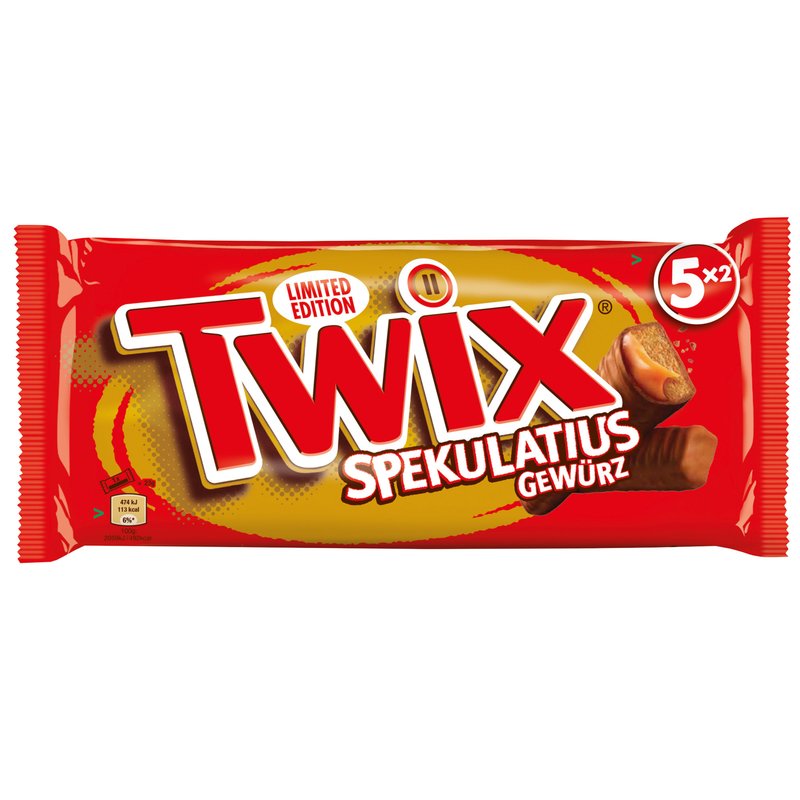 Шоколадный батончик Twix Spekulatius 230г   230гр