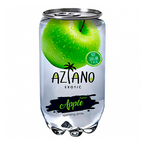 Газ.напиток Aziano Apple   350мл