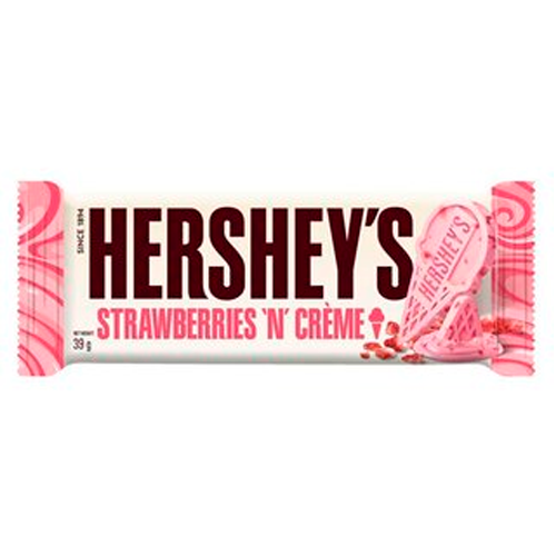 Шоколад Hershey`s Strawberries&Creme   39гр