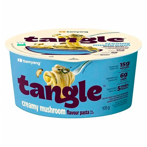 Лапша Samyang TANGLE Creamy Mushroom Flavour Pasta в чашке   105гр