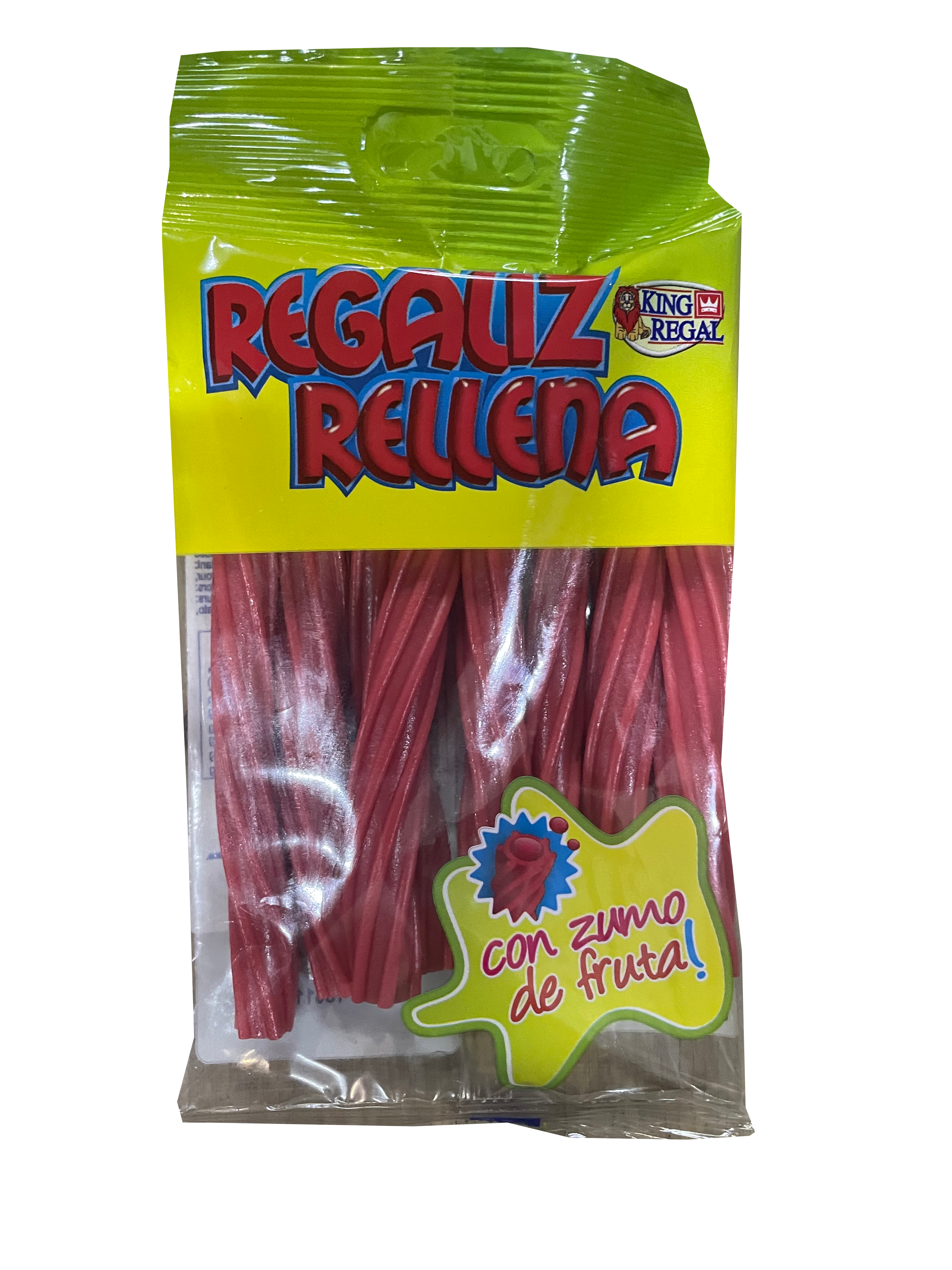 Мармелад King Regal Трубочка крученая(с начинкой) 150гр.