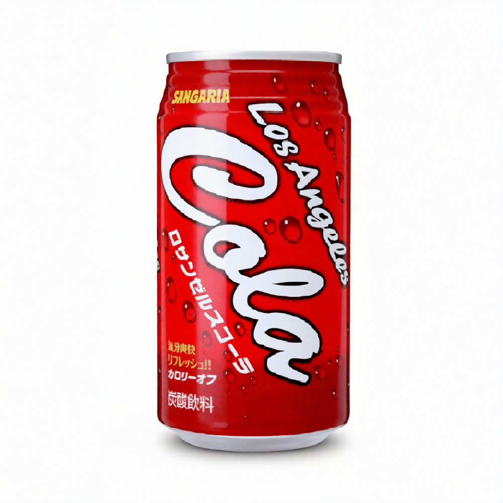Газ.напиток Sangaria LosAngeles Cola   350мл