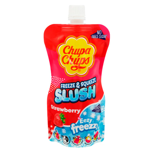 Напиток Chupa Chups Strawberry Freeze & Squeeze Slush   250мл