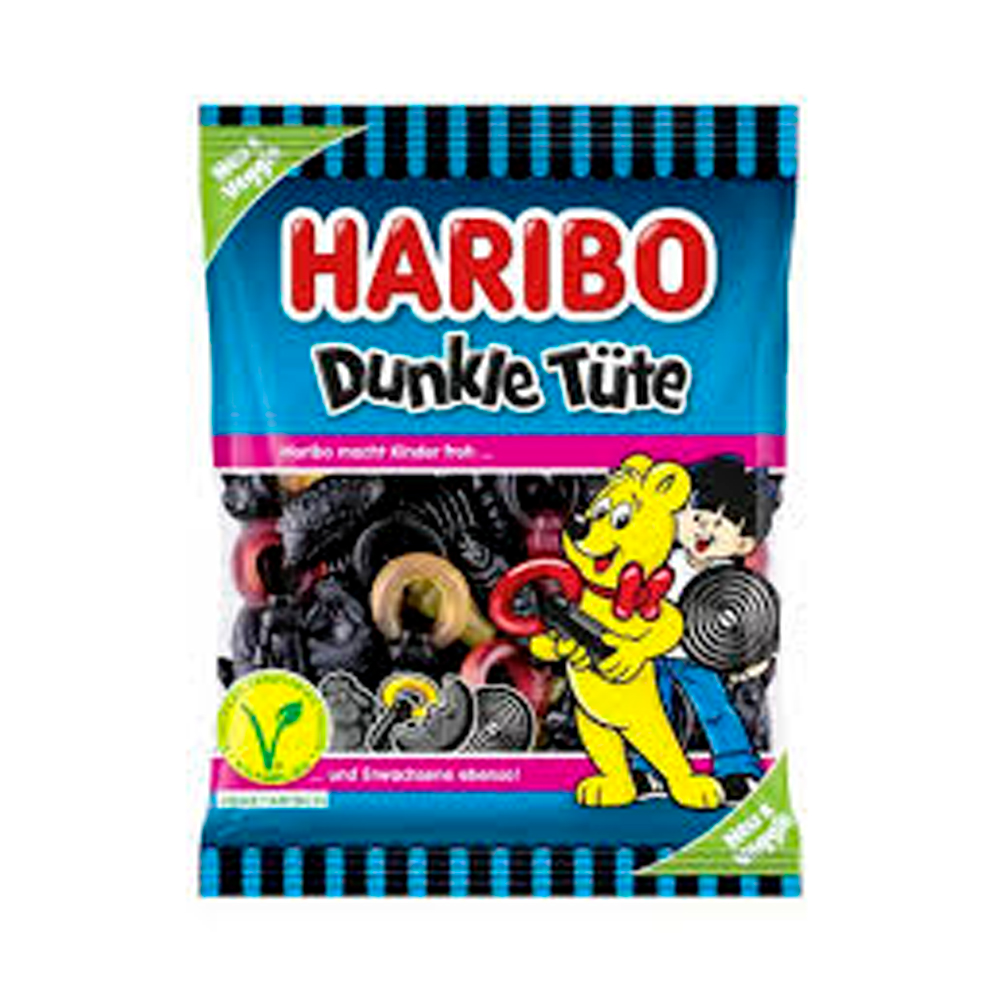 Жев.мармелад Haribo Dunkle Tute   175гр