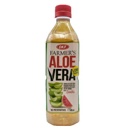 Напиток OKF Farmers Aloe Арбуз   500мл