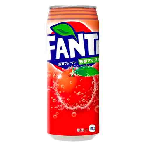 Газ. Напиток Fanta Apple 500мл. Япония